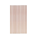 Bent or Straight Metal Straws Rainbow, Green, Purple, Silver, Blue, Gold, Rose Gold and Black